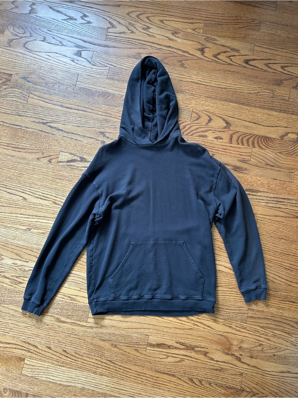 THE GREAT Men's Black Hoodie